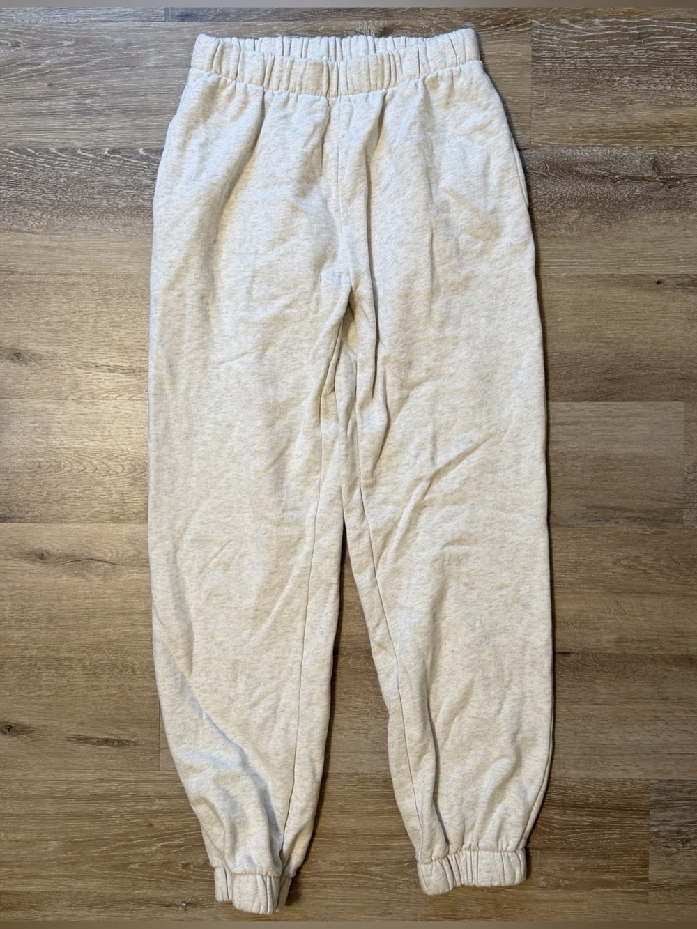 Brandy Melville John Galt Rosa Cream Jogger Sweatpants